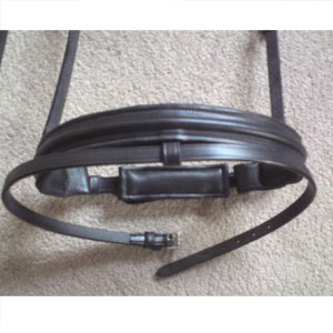 Barnsby Padded Crank Flash Noseband - Cob - Black