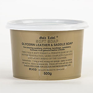 Gold Label Soft Saddle Soap 500g
