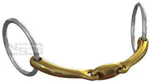 Neue Schule Team Up Loose Ring Snaffle - 16mm