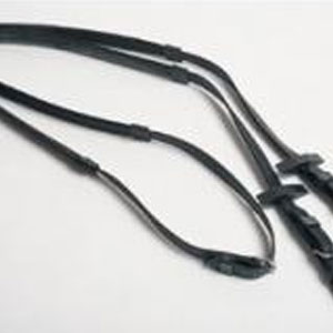 Wintec Rubber Reins - Brown